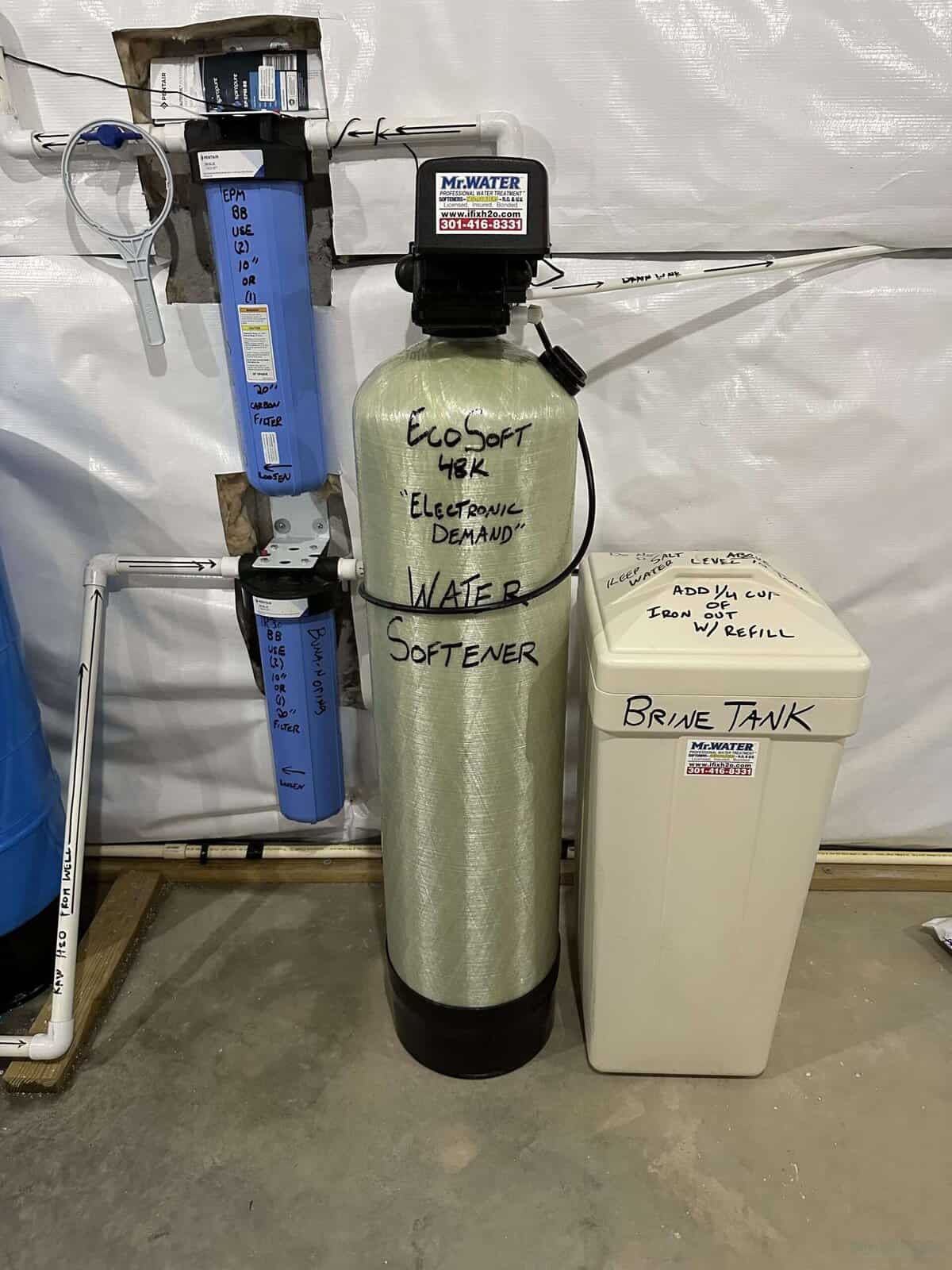 48,000 grain Water Softener